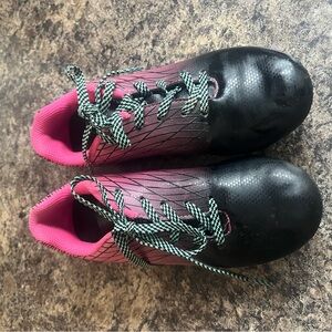 DSG Black and Pink Cleats